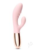 Le Wand Blend Rechargeable Silicone Rabbit Vibrator - Rose...