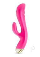 Aria Pleasin` Af Rechargeable Silicone Rabbit Vibrator -...