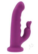 Playboy Fluffle Rechargeable Silicone Rabbit Vibrator -...