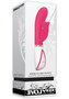 Disco Bunny Rechargeable Silicone Rabbit Vibrator With Dual Stimulation - Pink