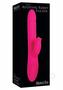 Adam And Eve Eve`s Rotating Rabbit Flicker Rechargeable Silicone Dual Stimulating Rabbit Vibrator - Pink